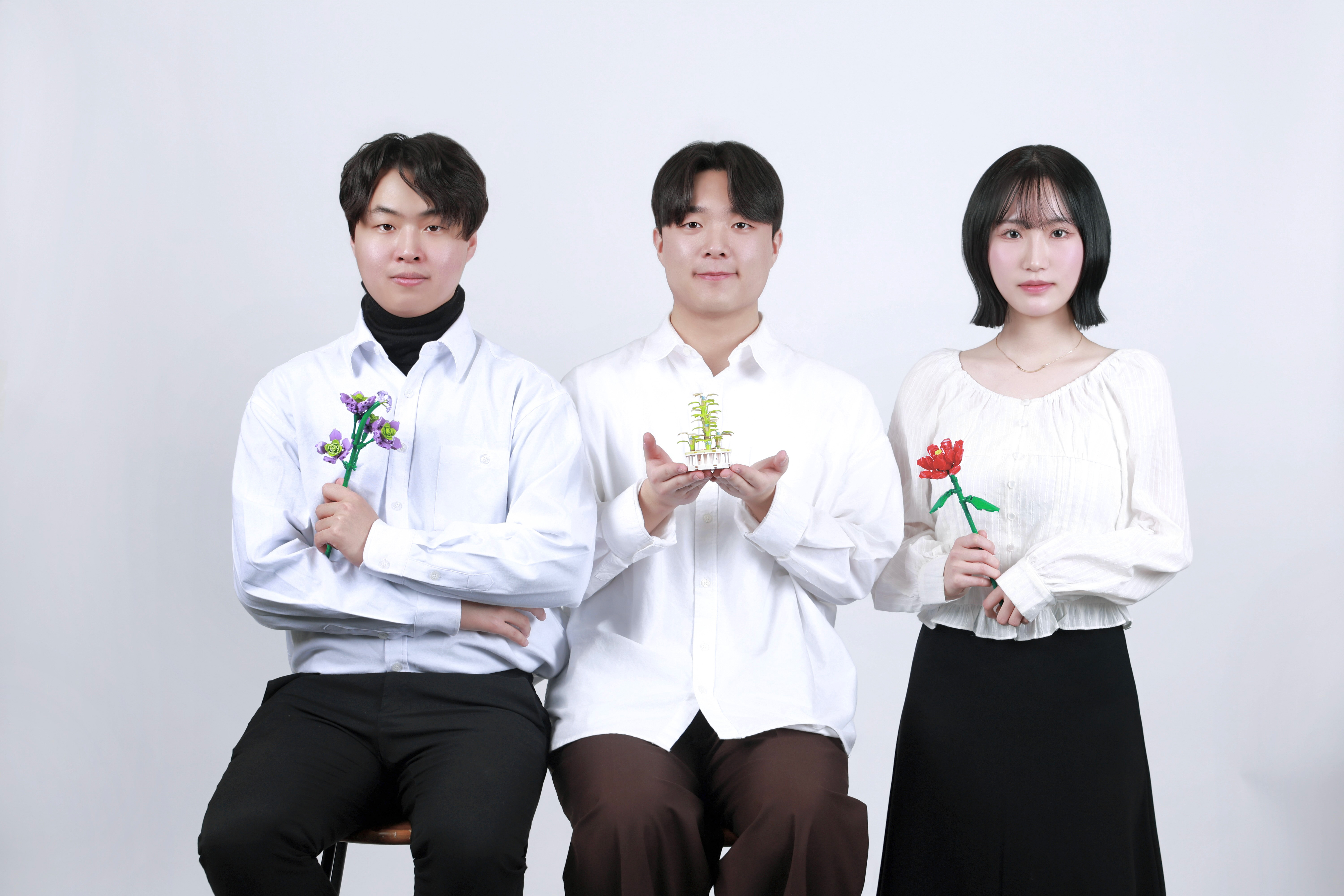 미글 단체 사진